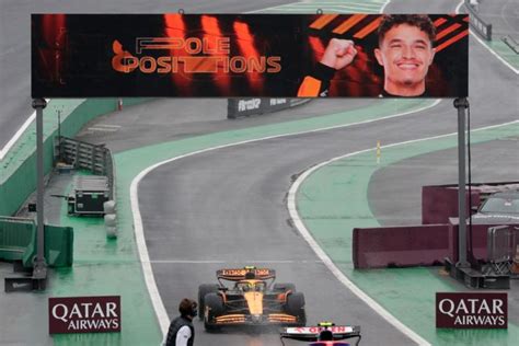 F1, GP du Brésil : Norris en pole, Verstappen relégué en 17e。